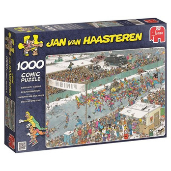 Jan van Haasteren  Eleven City Ice Tour palapeli 1000 palaa 