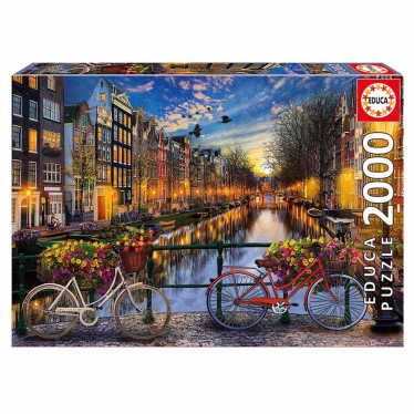 Educa Amsterdam palapeli 2000 palaa