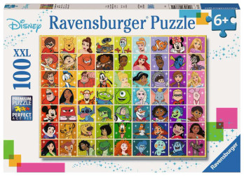 Ravensburger Disney & Pixar Colour Palette, palapeli 100 XXL palaa