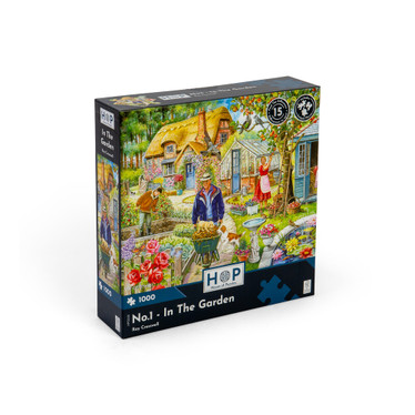 House of Puzzles No.1 In the Garden palapeli, 1000 palaa