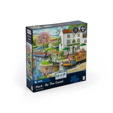 House of Puzzles No.6 by the Canal palapeli, 1000 palaa