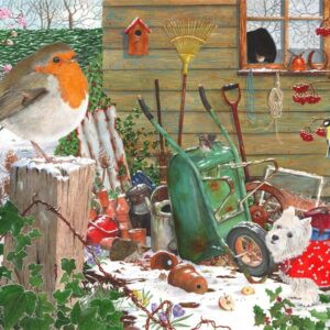 House of Puzzles,Tracy Hall, Robin Redbreast palapeli 1000 palaa