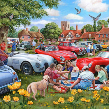 House of Puzzles Rally Round palapeli 1000 palaa