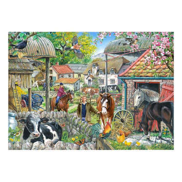 House of Puzzles,Robert Barry, Horseshoe Farm palapeli 250 XXL palaa