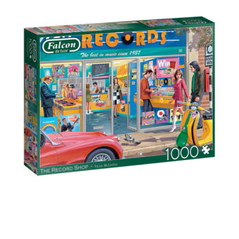 Falcon,Victor McLindon, The Records Shop palapeli 1000 palaa