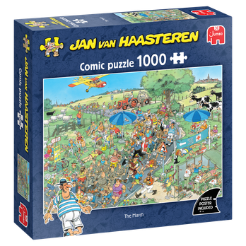 Jan van Haasteren The March palapeli 1000 palaa