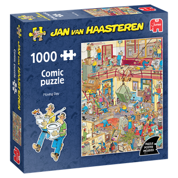 Jan van Haasteren, Moving Day palapeli 1000 palaa