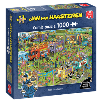 Jan van Haasteren, Food Truck Festival palapeli 1000 palaa