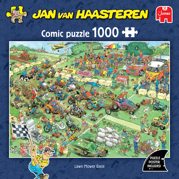 Jan van Haasteren, Lawn Motor Race palapeli 1000 palaa