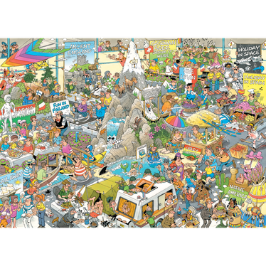 Jan van Haasteren, Holiday Fair palapeli 1000 palaa