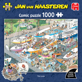 Jan van Haasteren, The Locks palapeli 1000 palaa