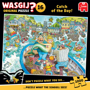 Wasgij Original 16 Catch of the Day palapeli 1000 palaa
