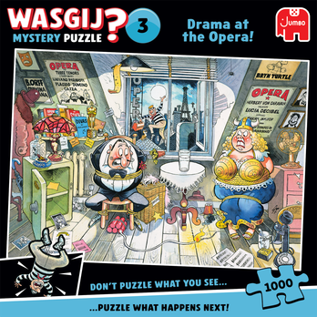 Wasgij Mystery 3, Drama at the Opera palapeli 1000 palaa