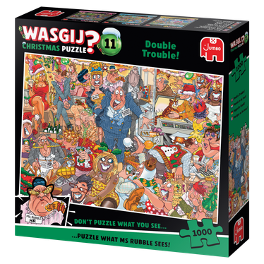 Wasgij Christmas 11, Double Trouble! palapeli 1000 palaa