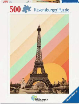 Ravensburger, Paris Rainbow palapeli 500 palaa