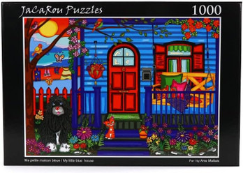 JaCaRou, My little blue house palapeli 1000 palaa