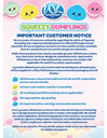 Kawaii Foodiez Squishy Maltose Dumpling n. 9cm