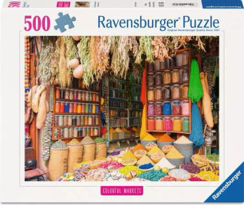 Ravensburger, Colorful spices and herbs, Morocco palapeli 500 palaa