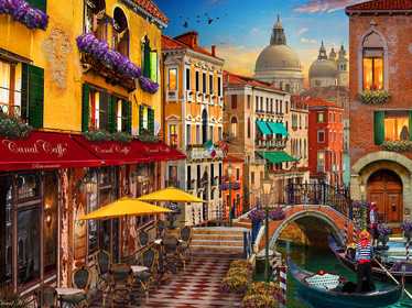 Anatolian David Maclean Canal Cafe Venice palapeli 1500 palaa