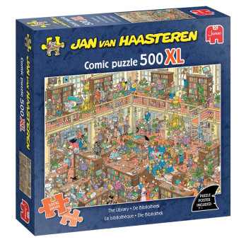 Jan   van Haasteren The Library palapeli 500 XXL palaa