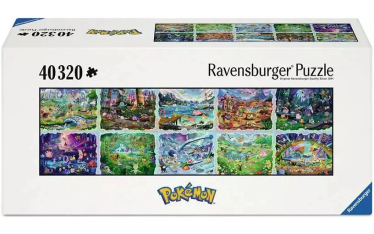 Ravensburger Pokémon palapeli, 40 320 palaa