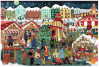 Ravensburger Christmas Market palapeli 1000 palaa