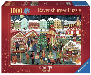 Ravensburger Christmas Market palapeli 1000 palaa