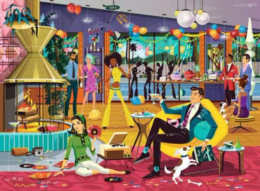 Ravensburger Jazzy palapeli 500 palaa