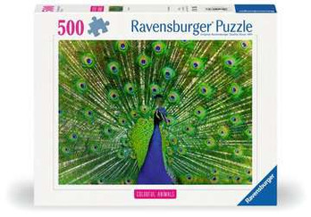 Ravensburger Peacock palapeli 500 palaa