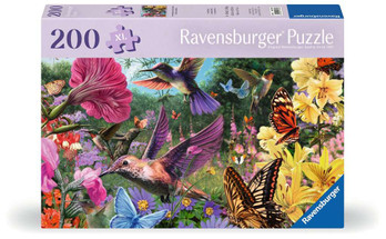 Ravensburger ,XL, Hummingbirds and Butterflies palapeli 200 palaa