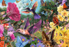 Ravensburger ,XL, Hummingbirds and Butterflies palapeli 200 palaa