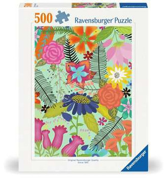 Ravensburger Flower Jungle palapeli 500 palaa