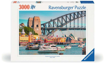 Ravensburger, Stefan Hefele, Secret Sydney palapeli 3000 palaa