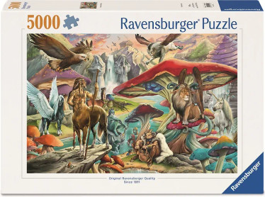 Ravensburger Mushrooms & Myths palapeli 5000 palaa