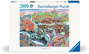 Ravensburger Thalassic Tale palapeli 2000 palaa