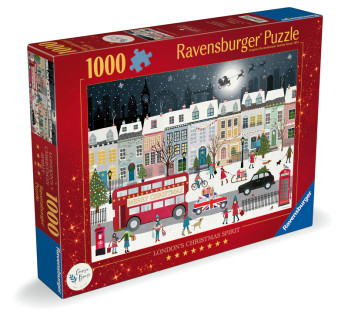 Ravensburger, London´s Christmas Spirit palapeli 1000 palaa