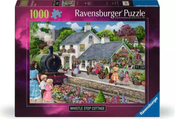 Ravensburger Whistle Stop Cottage, palapeli 1000 palaa
