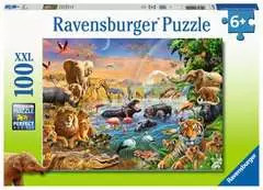 Ravensburger Savannah Jungle Waterhole palapeli 100 XXL palaa