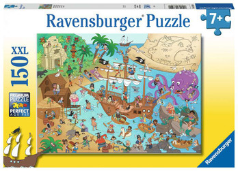 Ravensburger Pirate Island palapeli 150 XXL palaa
