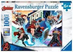 Ravensburger Marvel Thor palapeli 100 XXL palaa