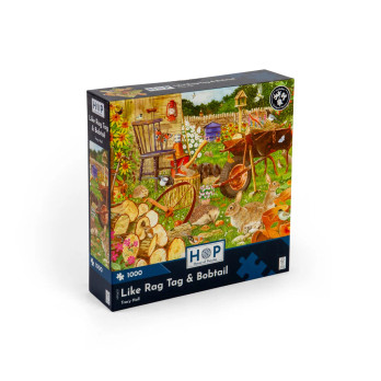 House of Puzzle Like Rag Tag and Bobtail palapeli 1000 palaa