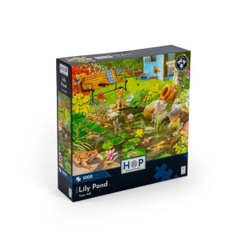 House of Puzzle Lily Pond palapeli 1000 palaa