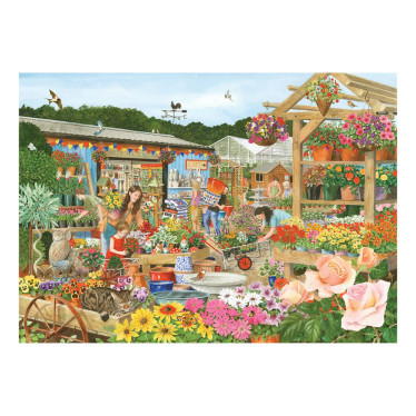 House of Puzzle Everything in the Garden palapeli 1000 palaa