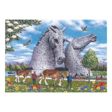 House of Puzzle The Kelpies palapeli 1000 palaa
