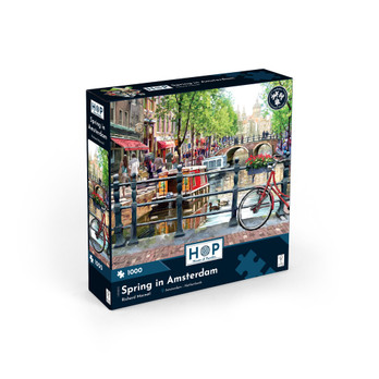 House of Puzzles Spring in Amsterdam palapeli 1000 palaa
