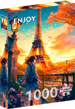 Enjoy   Parisian Wanderlust palapeli 1000 palaa