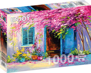 Enjoy  Blooming Courtyard palapeli 1000 palaa