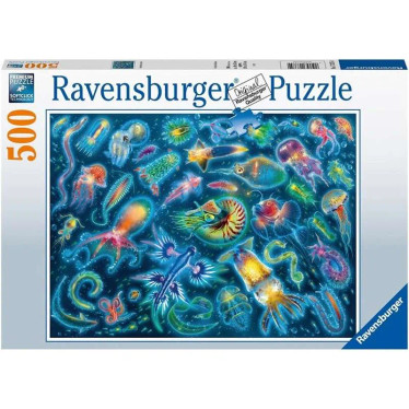 Ravensburger Colorful Underwater Species palapeli 500 palaa