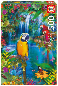 Educa Bird Tropical Land palapeli 500 palaa