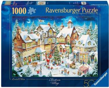 Ravensburger Christmas Village palapeli 1000 palaa